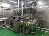 青島即墨某肉食品廠太陽能熱水工程輔助天然氣鍋爐工業用生產熱水;