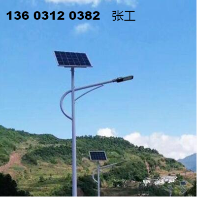 青县灯杆厂,河间6米30瓦太阳能led路灯